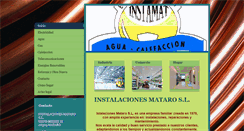 Desktop Screenshot of instalacionesmataro.com