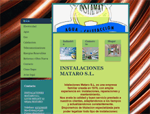 Tablet Screenshot of instalacionesmataro.com